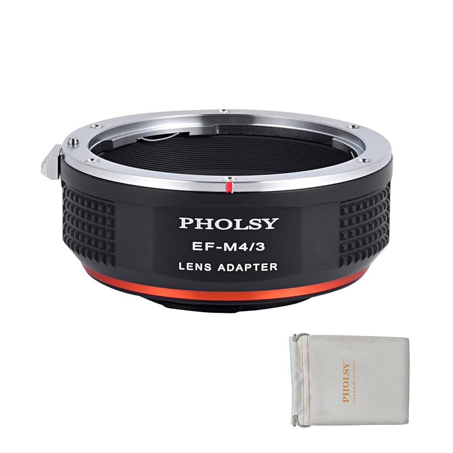 Amazon | PHOLSY レンズマウントアダプター EFからMFT Canon EF